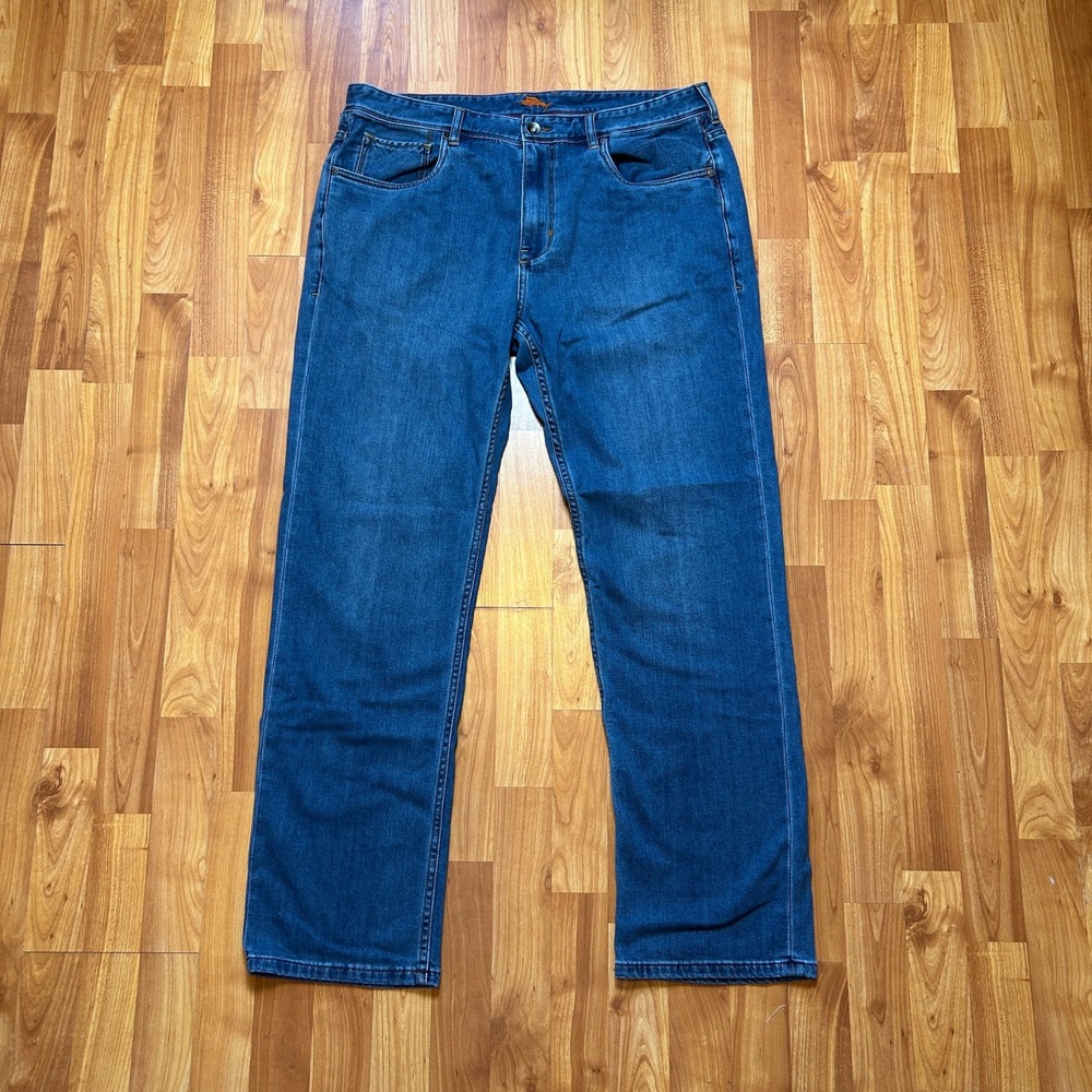 Tommy Bahama Antigua Cove Mens Jeans 38x32 Blue Stretch Denim